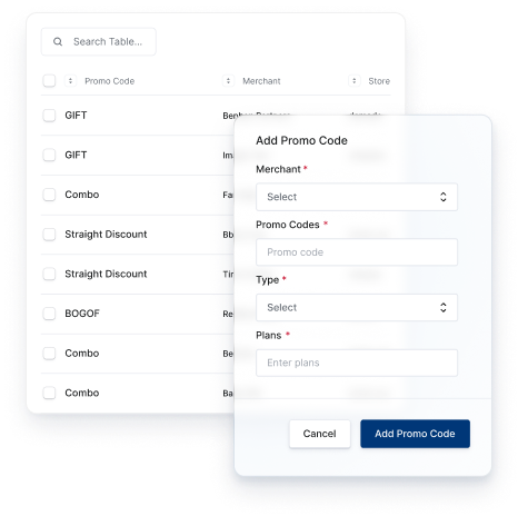 Promo Codes & Subscriptions